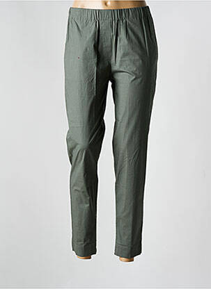 Pantalon 7/8 taille élastique taille normale vert ROSSO 35 femme