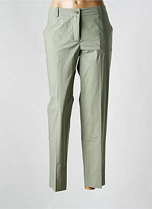 Pantalon 7/8 taille haute taille haute vert ROSSO 35 femme