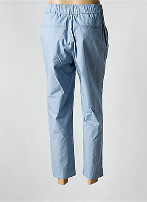 Pantalon 7/8 tissage popeline taille normale bleu ATTIC AND BARN femme