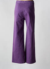 Jean coupe flare violet MASSCOB pour femme seconde vue