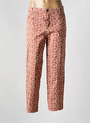 Jeans coupe droite rose MKT STUDIO pour femme seconde vue