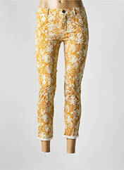 Pantalon 7/8 jaune HOD pour femme seconde vue