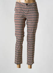 Pantalon 7/8 marron MKT STUDIO pour femme seconde vue