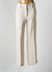 Pantalon droit beige LAURENCE BRAS pour femme seconde vue