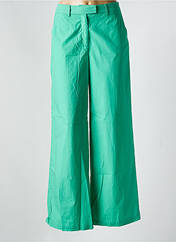 Pantalon large vert BELLE PIÈCE pour femme seconde vue