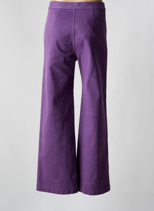 Jean coupe flare violet MASSCOB pour femme