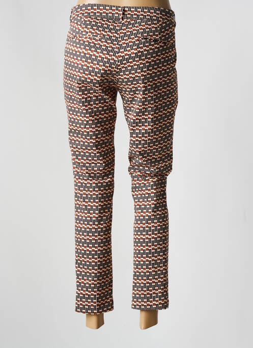 Pantalon 7/8 marron MKT STUDIO pour femme