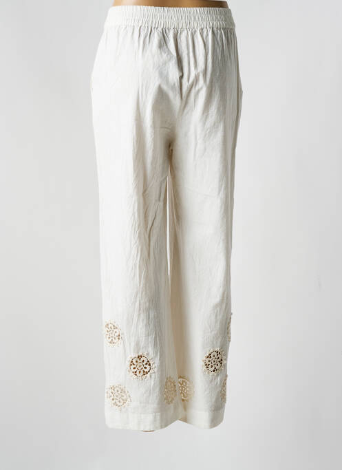 Pantalon droit beige SKALLI pour femme