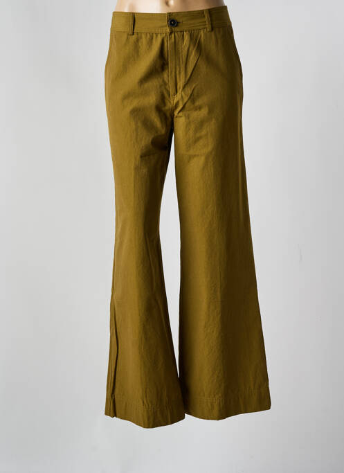 Pantalon flare vert POMANDERE pour femme