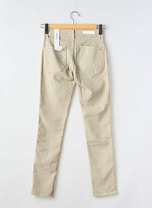 Pantalon slim poches beige RED LEGEND femme