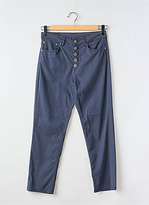Pantalon slim poches bleu DONDUP femme