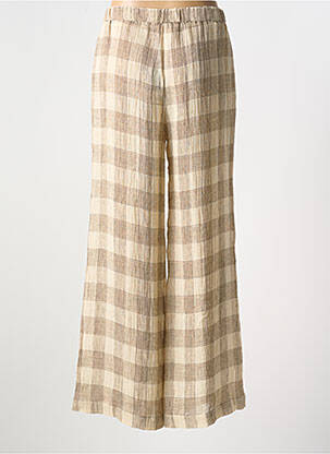 Pantalon large poches beige DIEGA femme