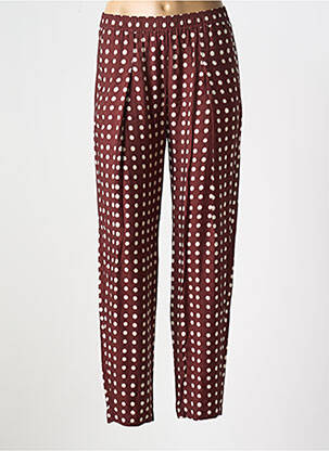 Pantalon slim poches marron DIEGA homme