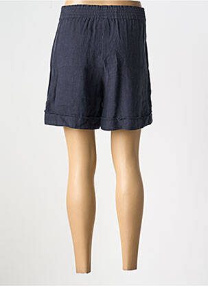 Short coupe droite bleu DIEGA femme