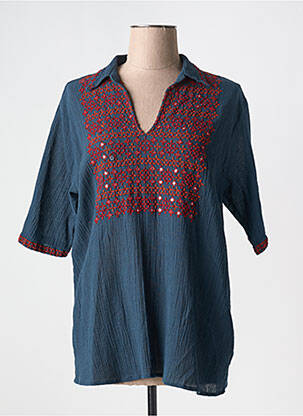 Blouse bleu MAISON HOTEL pour femme