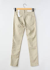 Pantalon slim beige RED LEGEND pour femme seconde vue