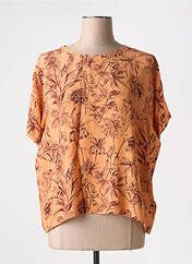 Top orange ATTIC AND BARN pour femme seconde vue