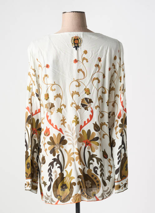 Blouse blanc MALIPARMI pour femme