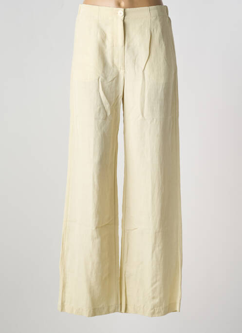 Pantalon flare beige POMANDERE pour femme