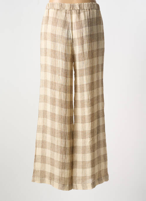 Pantalon large beige DIEGA pour femme