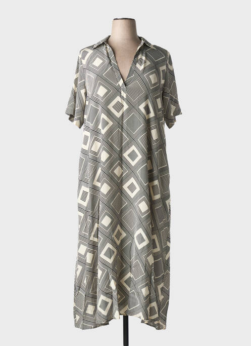 Robe longue beige MOMONI pour femme