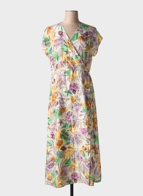 Robe longue violet ATTIC AND BARN pour femme