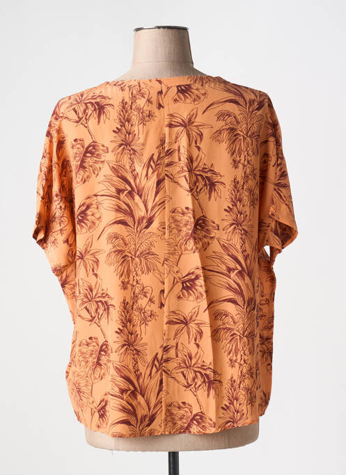 Top orange ATTIC AND BARN pour femme