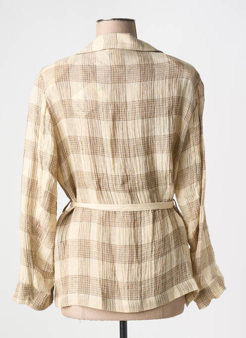 Veste casual beige DIEGA pour femme