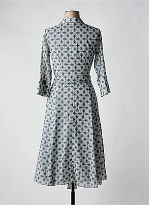 Robe mi-longue manches longues manches longues gris ROSSO 35 femme