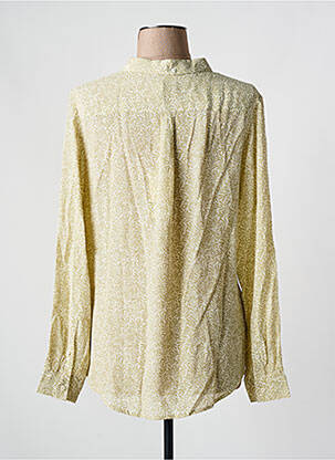 Chemisier tissage crêpe manches longues vert CLOSED femme