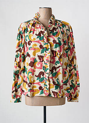 Chemisier beige LEON & HARPER pour femme