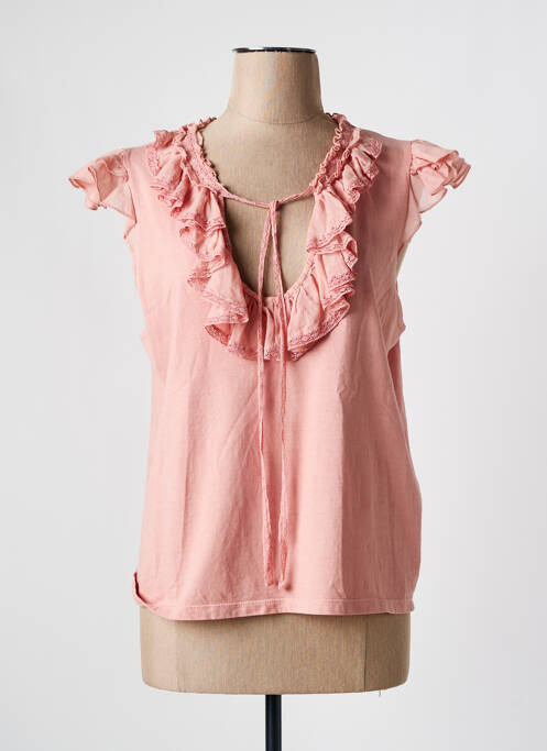 Blouse rose ATTIC AND BARN pour femme