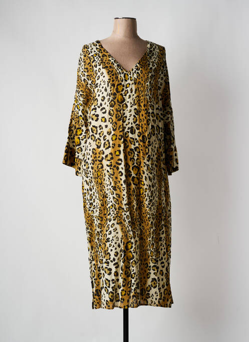 Robe longue beige HOD pour femme