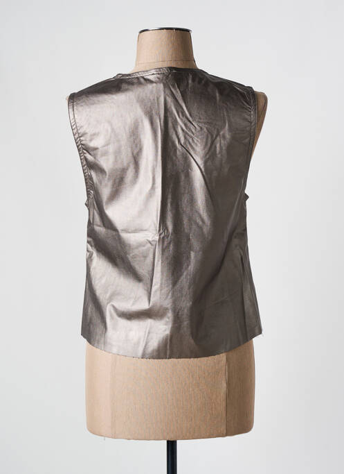 Top argent MAEVY pour femme