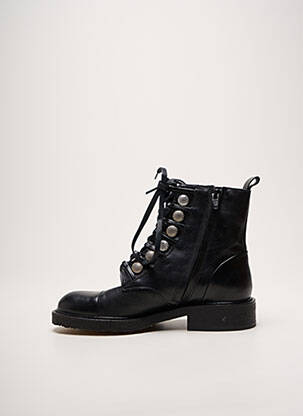 Bottines/boots matière lisse talon plat jusqu'à 3cm noir BILLIBI femme