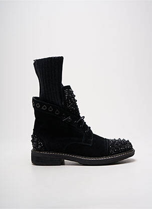 Bottines/boots talon bas talon plat jusqu'à 3cm noir ALMA EN PENA femme