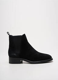 Bottines/boots nubuck talon plat jusqu'à 3cm noir ALPE femme