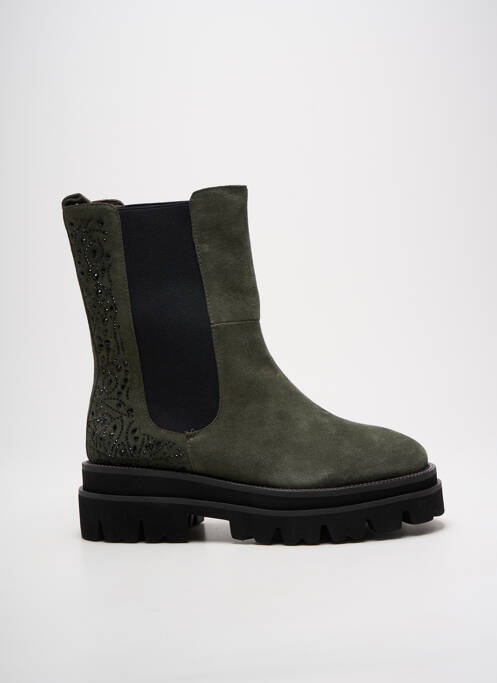 Bottines/Boots vert ALMA EN PENA pour femme