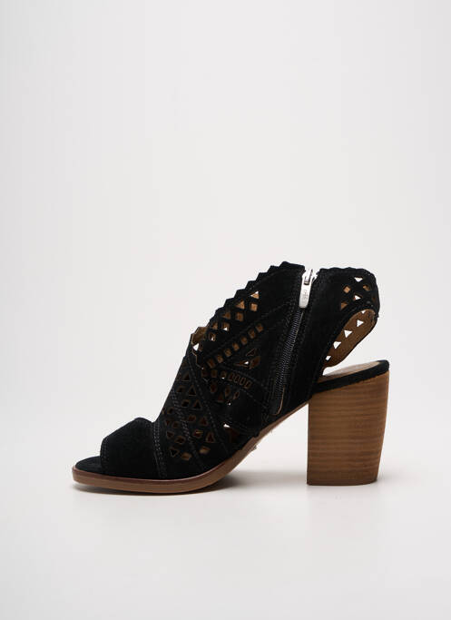 Sandales/Nu pieds noir ALPE pour femme