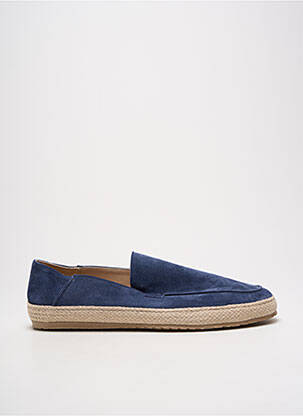 Mocassins semelle amovible bout rond bleu BRUNOS homme