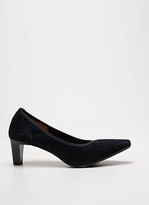 Escarpins nubuck talon de 4 à 6cm noir QOO TUM femme