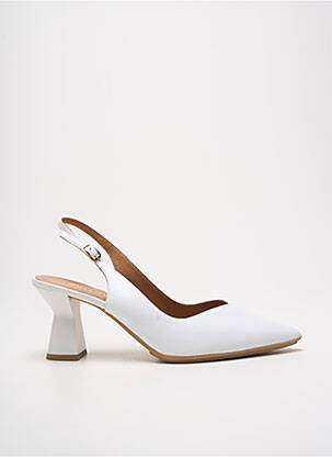 Escarpins fermeture boucle(s) talon de 7 à 9cm blanc LODI LOVE femme