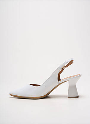 Escarpins fermeture boucle(s) talon de 7 à 9cm blanc LODI LOVE femme