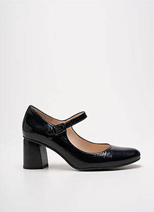 Escarpins tissage satiné talon de 4 à 6cm noir LODI LOVE femme