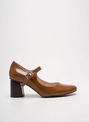 Escarpins fermeture boucle(s) talon de 4 à 6cm marron LODI LOVE femme
