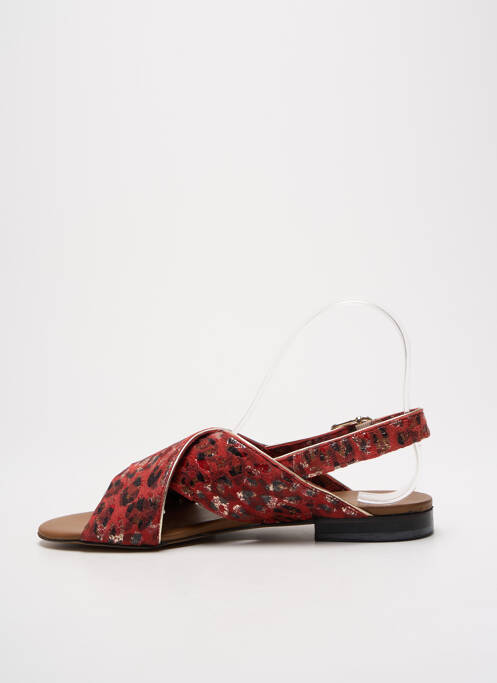 Sandales/Nu pieds rouge QOO TUM pour femme