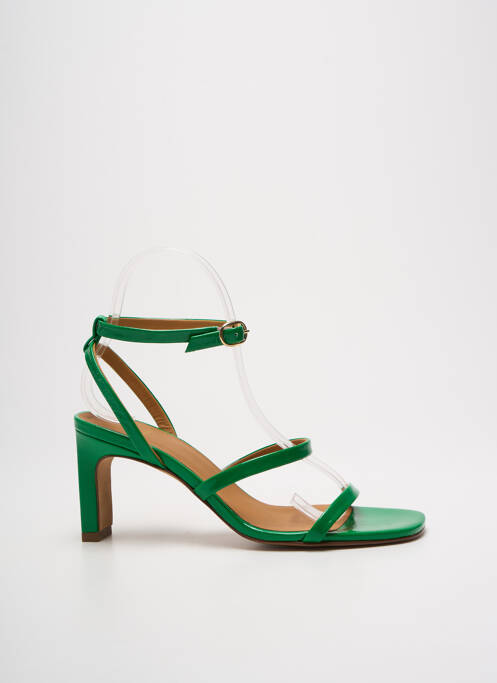 Sandales/Nu pieds vert BOBBIES pour femme