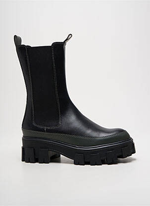 Bottines/boots matière lisse talon de 4 à 6cm noir BILLIBI femme