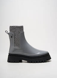 Bottines/boots matière lisse talon de 4 à 6cm gris LEMON JELLY femme
