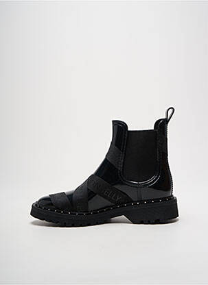 Bottines/boots matière lisse talon plat jusqu'à 3cm noir LEMON JELLY femme